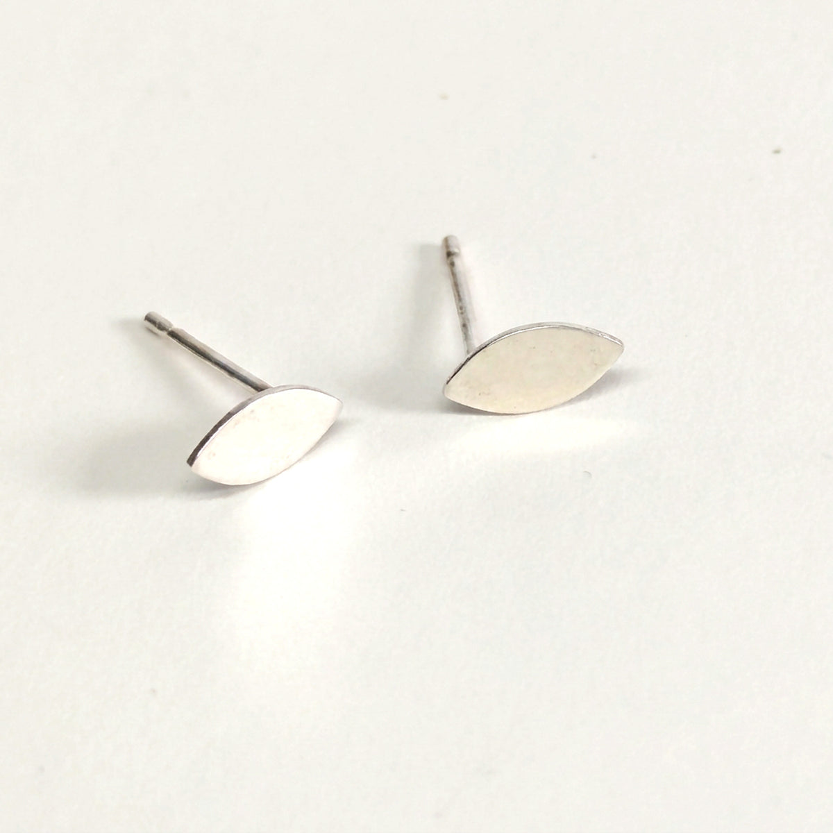 'Petal' Tiny Sterling Silver Studs