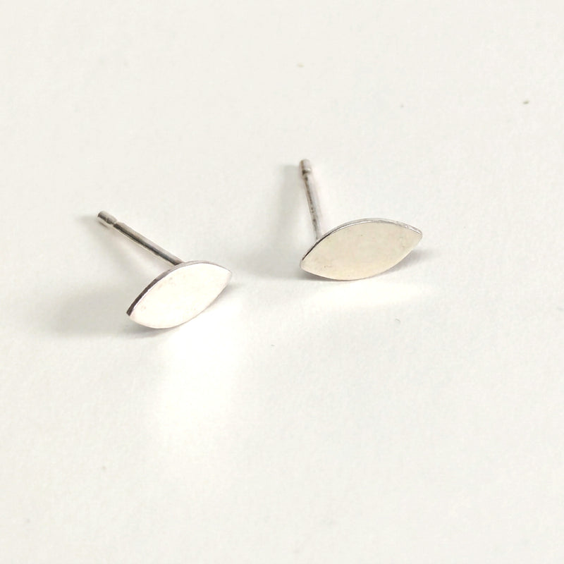 'Petal' Tiny Sterling Silver Studs