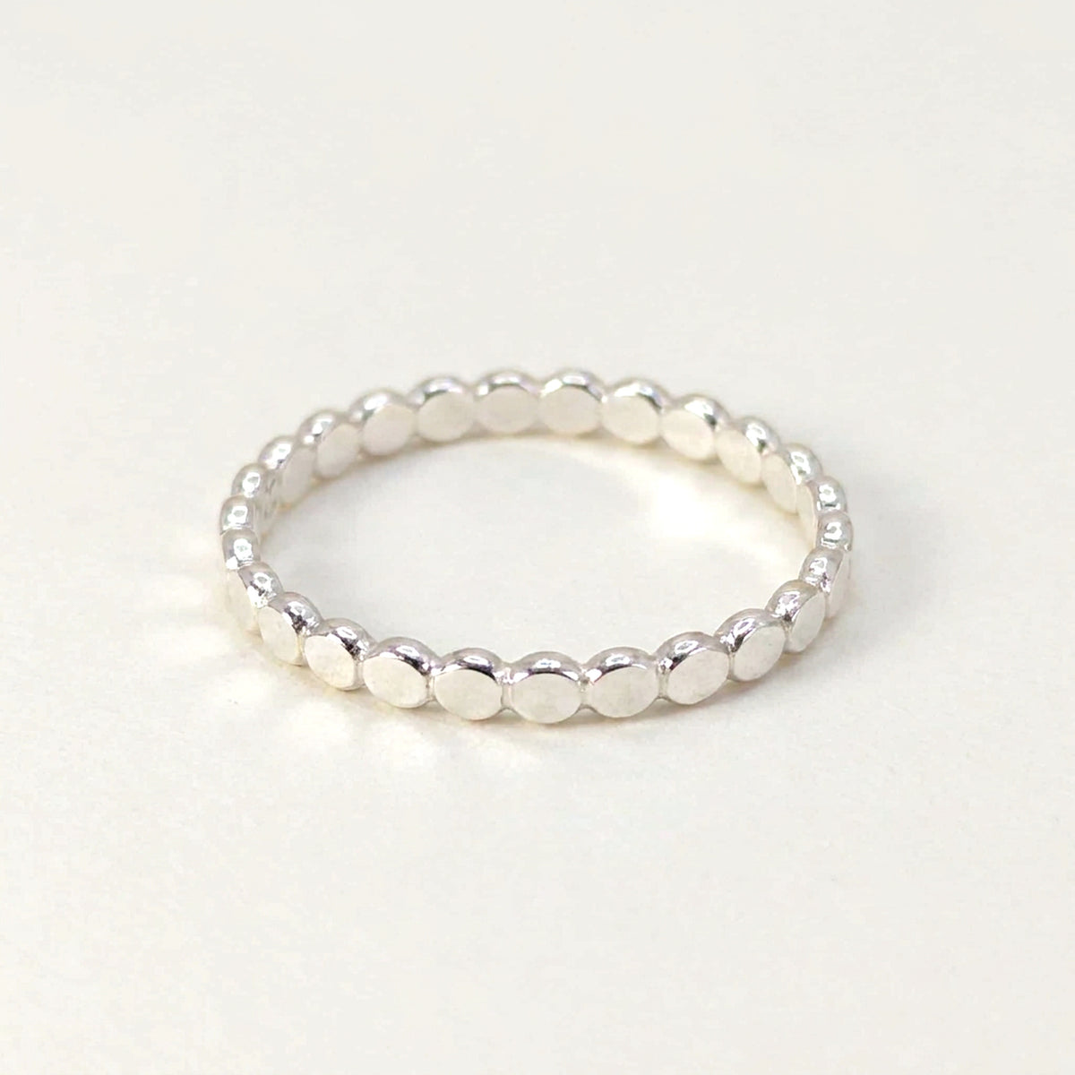 'Stepping Stones' Sterling Silver Ring